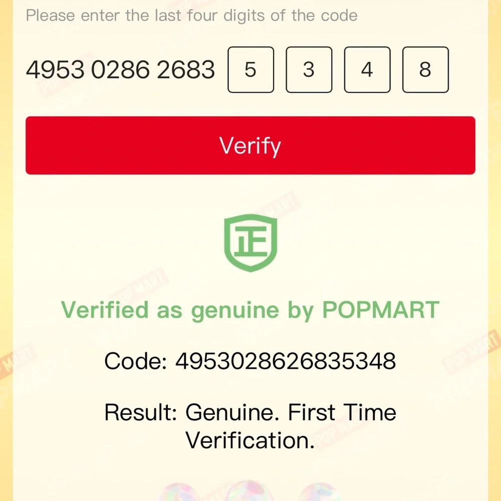 Pop Mart Authentic Labubu Monsters Big Into Energy Plush Secret ID NEW - Picture 4 of 7